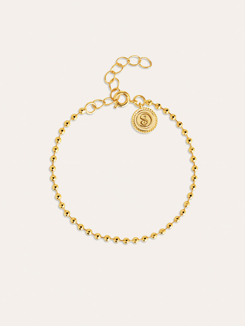 Pulseira Pebbles Banho de Ouro