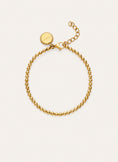 Rosario Armband Staal Verguld