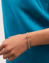 Bracciale Rosario Acciaio - puesto en modelo