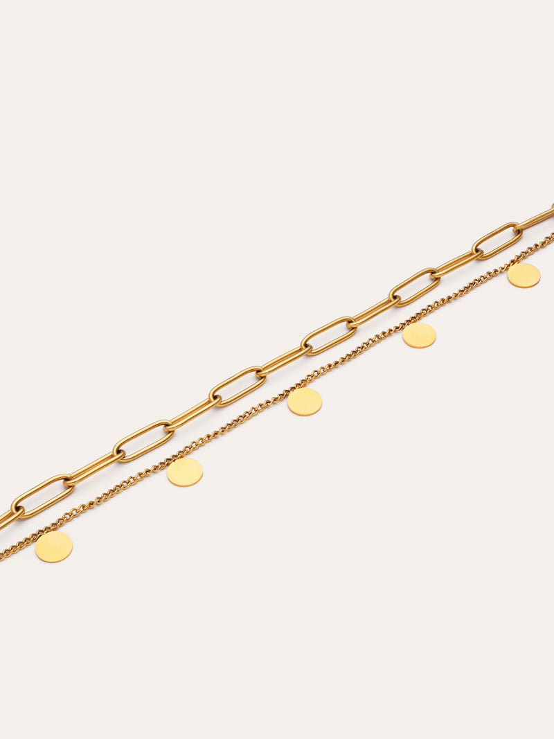 Bracelet Sienna Steel Gold Plated