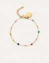 Armband Sophie Colors Stahl vergoldet