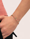 Pulsera Vidal Colors Acero Baño Oro