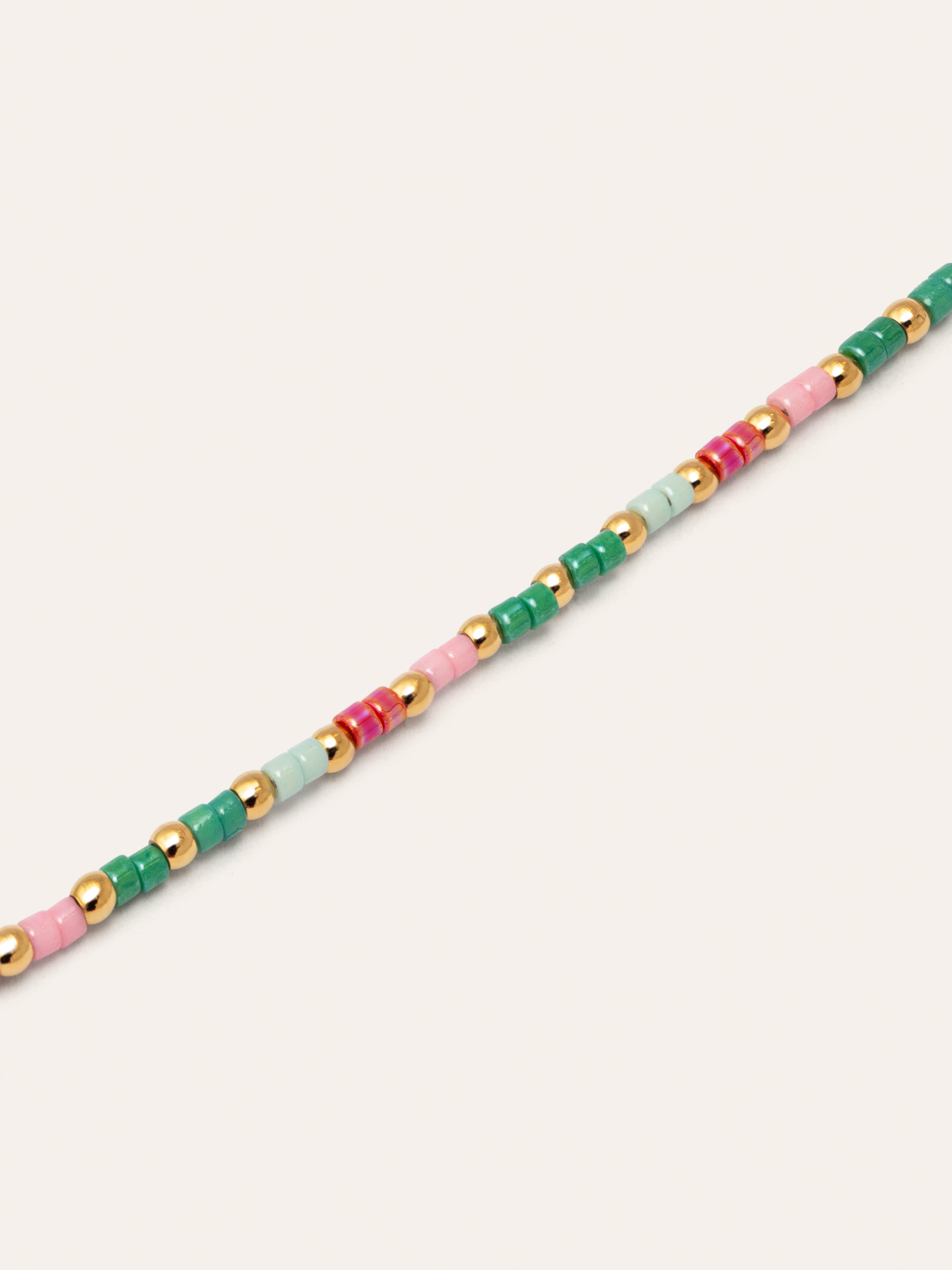 Pulsera Vidal Colors Acero Baño Oro