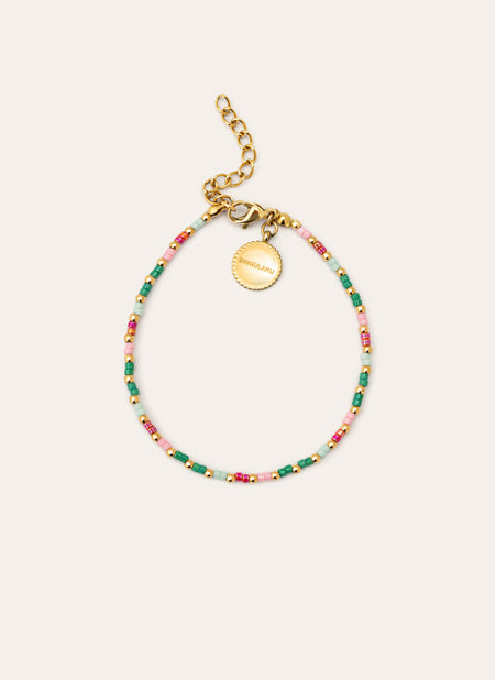 Pulsera Vidal Colors Acero Baño Oro
