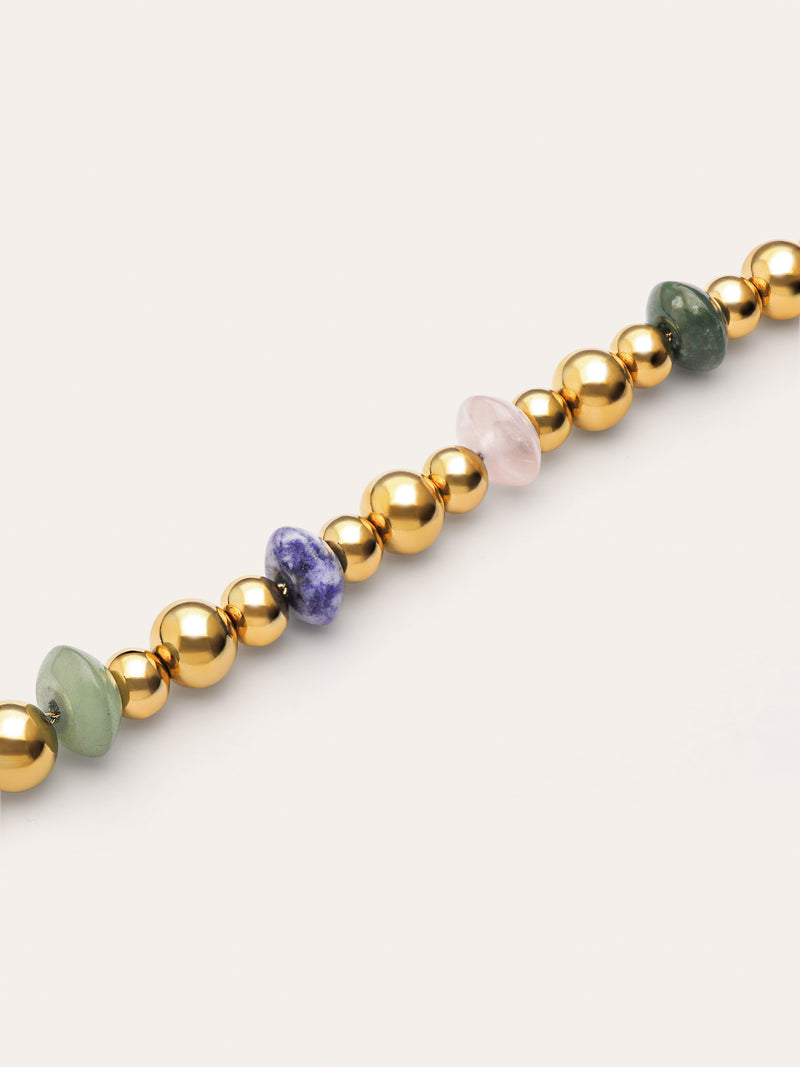 Pulsera Winter Bomb Acero Baño Oro