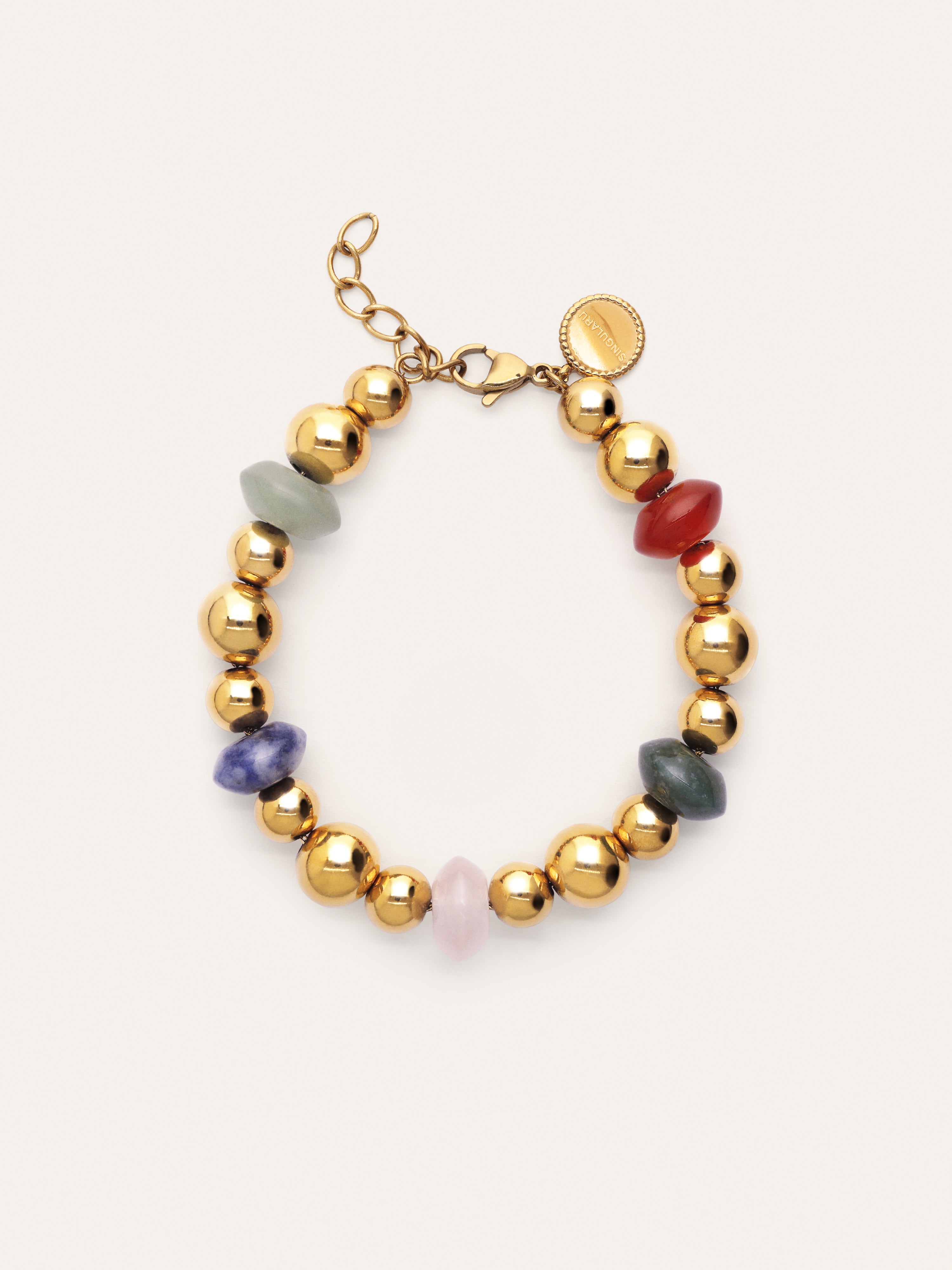 Winter Bomb Armband Stahl, vergoldet