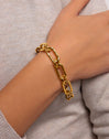 Zambia Link Gold Bracelet