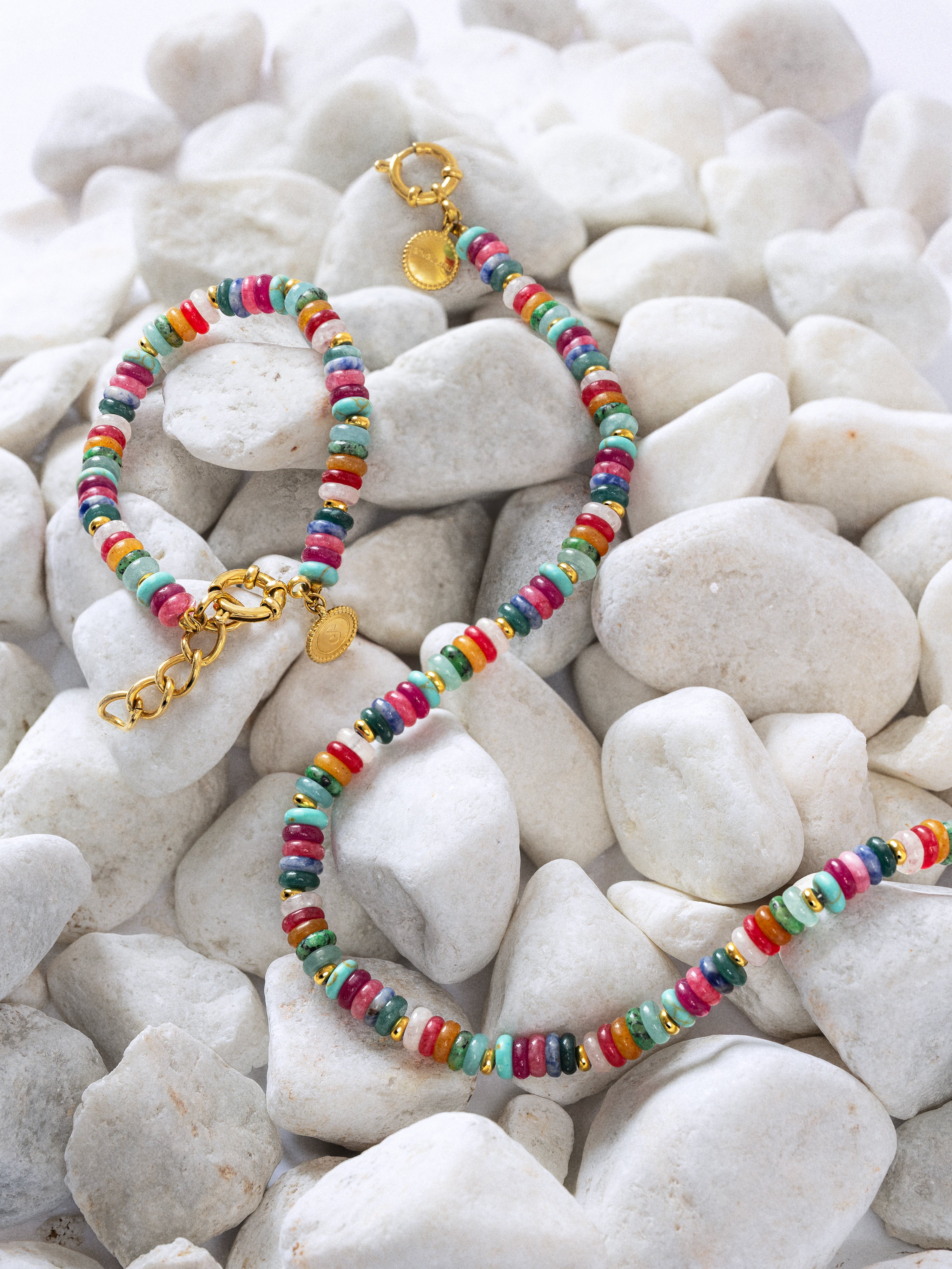 Pulsera Habana Acero Baño Oro