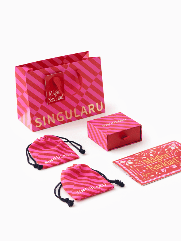 Pack Regalo Collar Chic y Charm Abuela Baño Oro