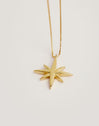 Guidance Necklace, Gold-Plated Steel