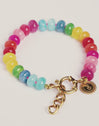 Pulsera Bloom Stones Acero Baño Oro