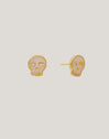 Orecchini Scheletro Enamel Spark Placcati in Oro - vista 7