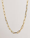Collar Chic Acero Baño Oro