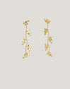 Pendientes Florenda Acero Baño Oro