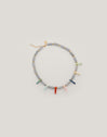 Collar Santorini Acero Baño Oro