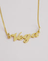 Carrie Personalized Gold Necklace