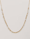 Collar Starlight Sky Acero Baño Oro