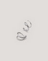 Spiral Drop Earrings Steel - vista 4