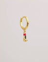  Boxing Gold Single Earring 