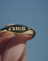 Anillo Crush Baño Oro