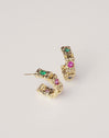 Pendientes Aro Sand Colors Baño Oro