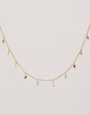 Collar Dancing Stones Baño Oro