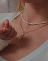 Charm Personalizado Inicial Organic Colors Banho de Ouro
