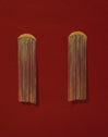 Pendientes Cleopatra Acero Baño Oro