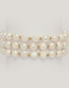 Pulsera Audrey Premium Acero Baño Oro