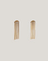Pendientes Cleopatra Acero Baño Oro
