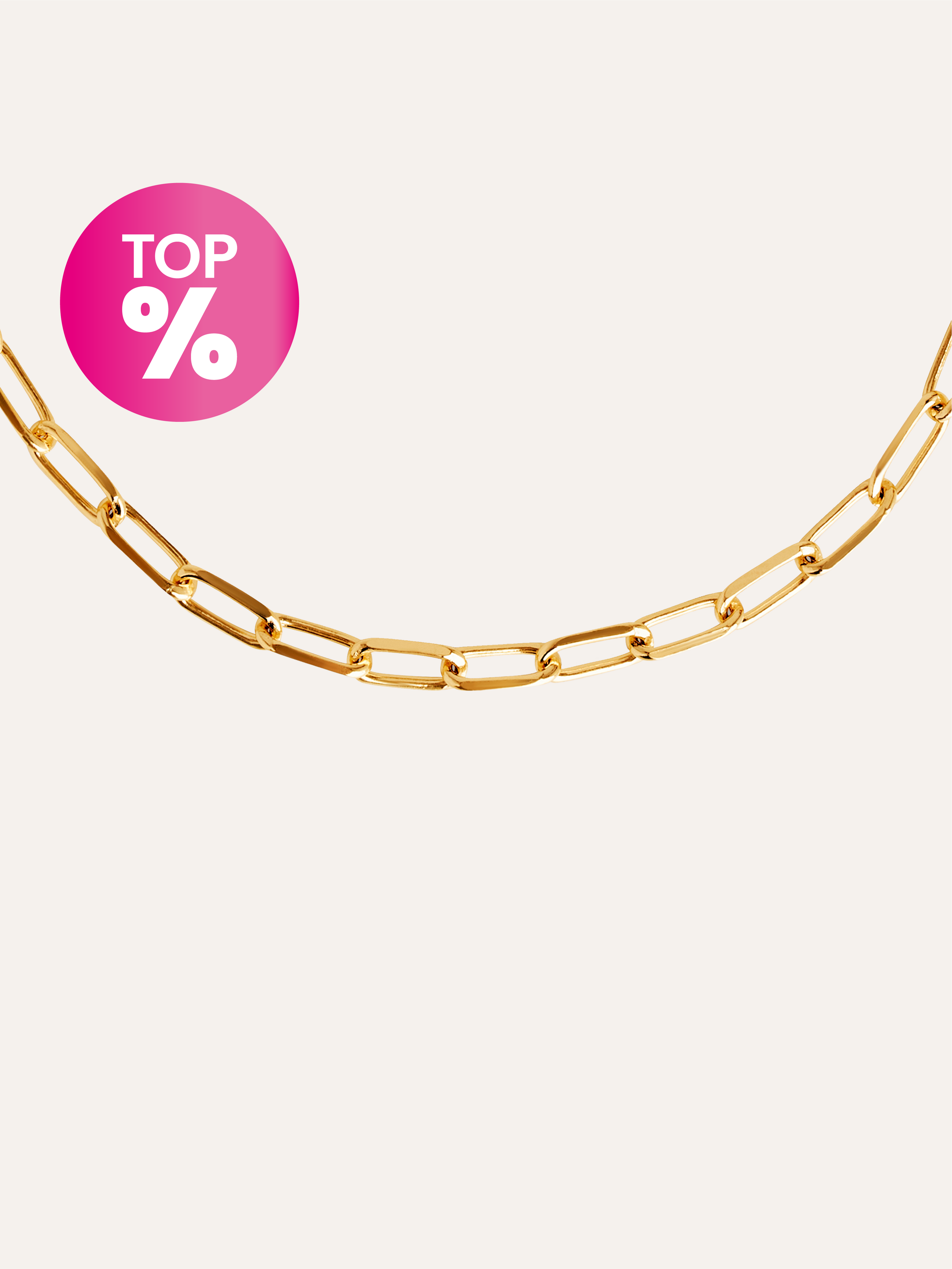 Chic Stainless Steel Gold Necklace