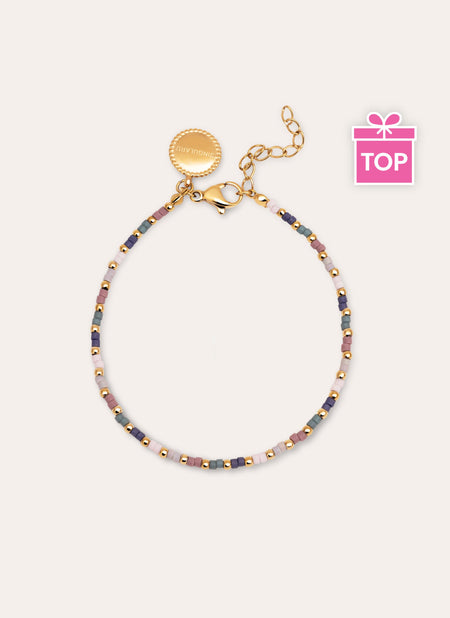 Pulsera Polar Colors Acero Baño Oro