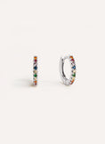 Pendientes Aro Colors Plata