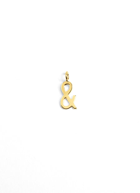 Iniziale Collana Personalizzata Letters & Argento Placcato Oro