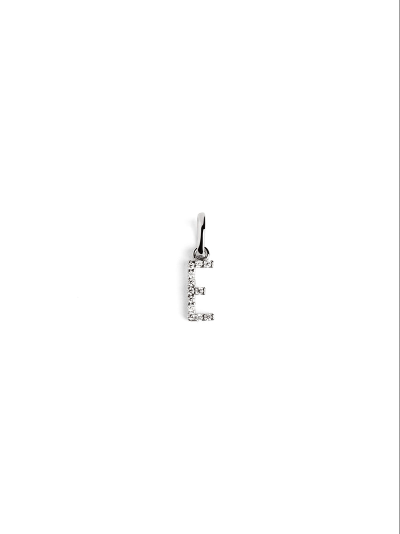 Charm Letter Spark Plata E