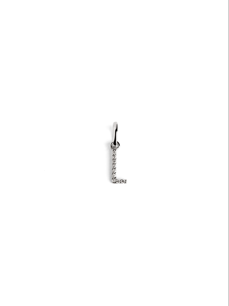 Charm Letter Spark Plata L