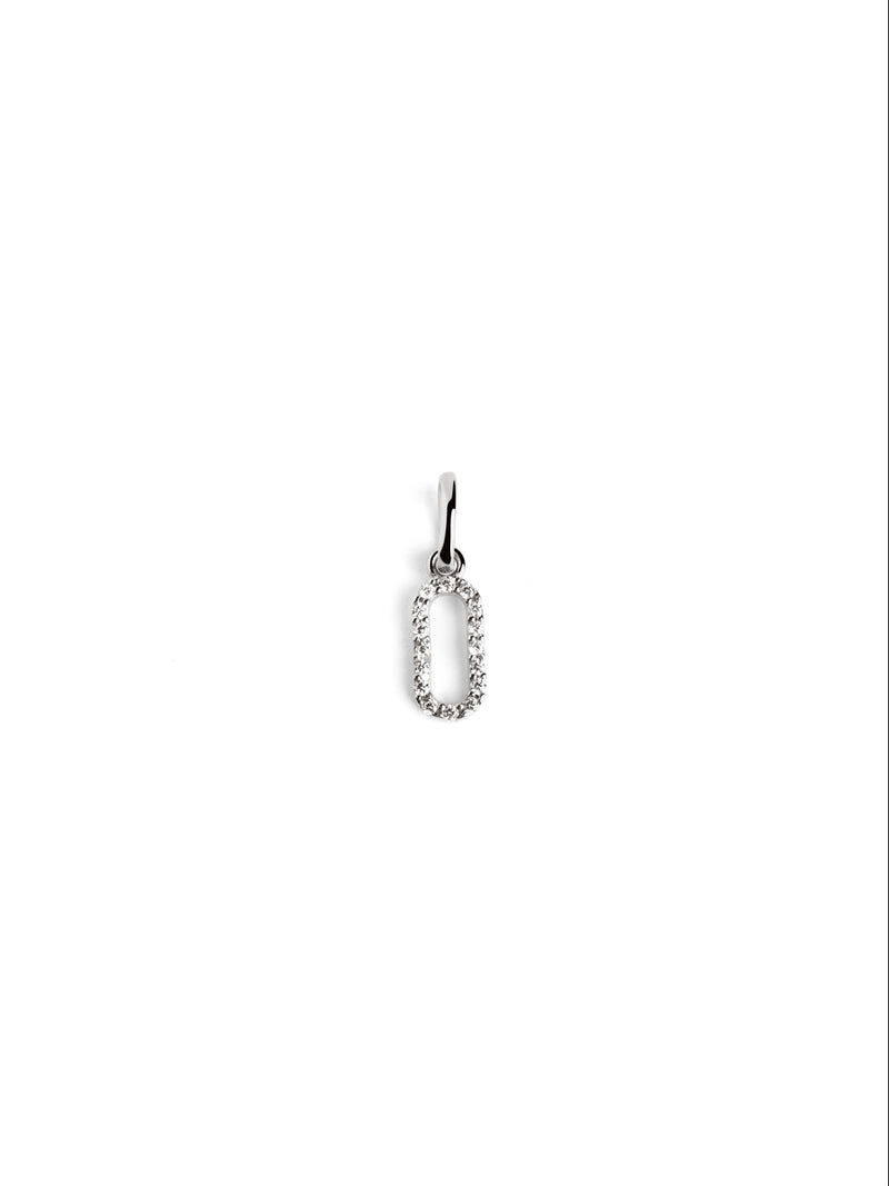Charm Letter Spark Plata O