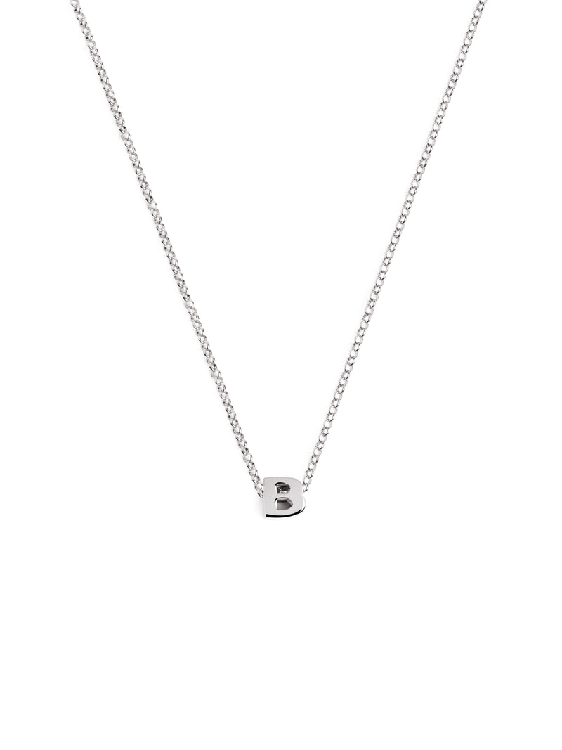 Collar Personalizado Inicial Letra Plata de Ley 925