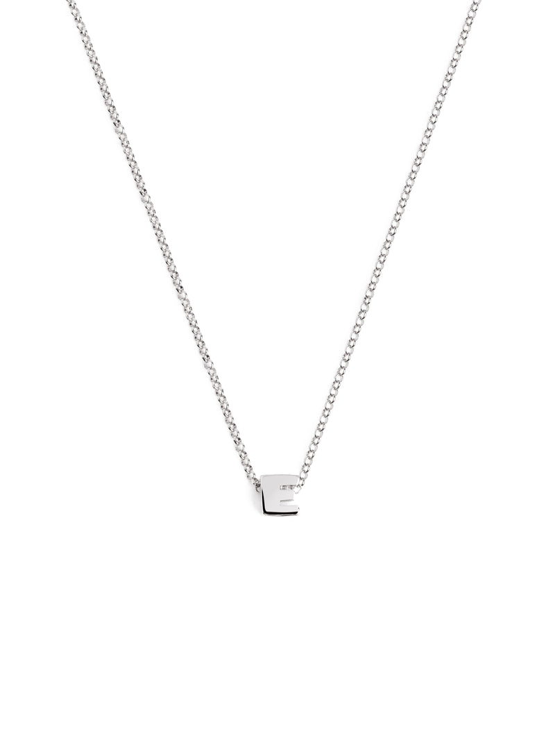 Collar Personalizado Inicial Letra Plata de Ley 925