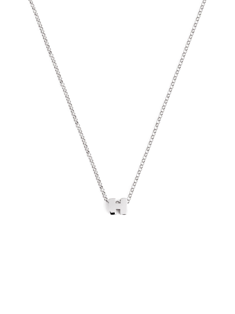 Collar Personalizado Inicial Letra Plata de Ley 925