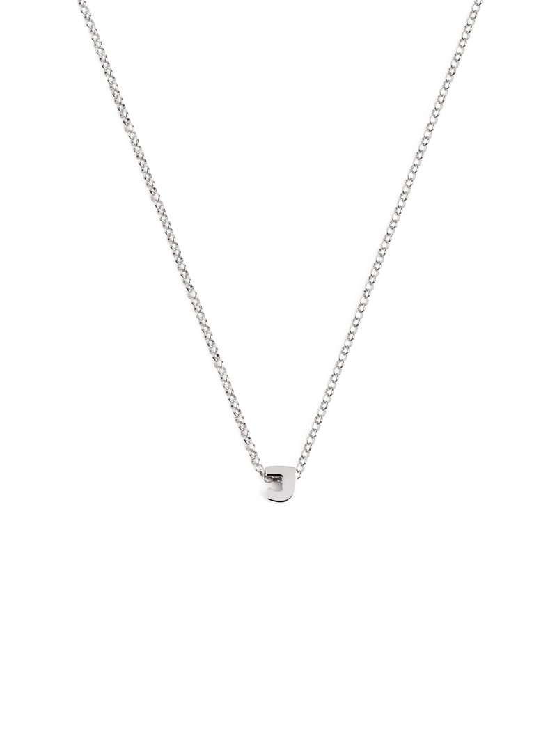 Collar Personalizado Inicial Letra Plata de Ley 925