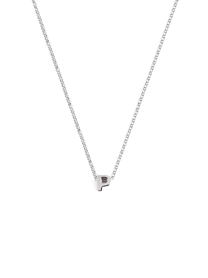 Collar Personalizado Inicial Letra Plata de Ley 925