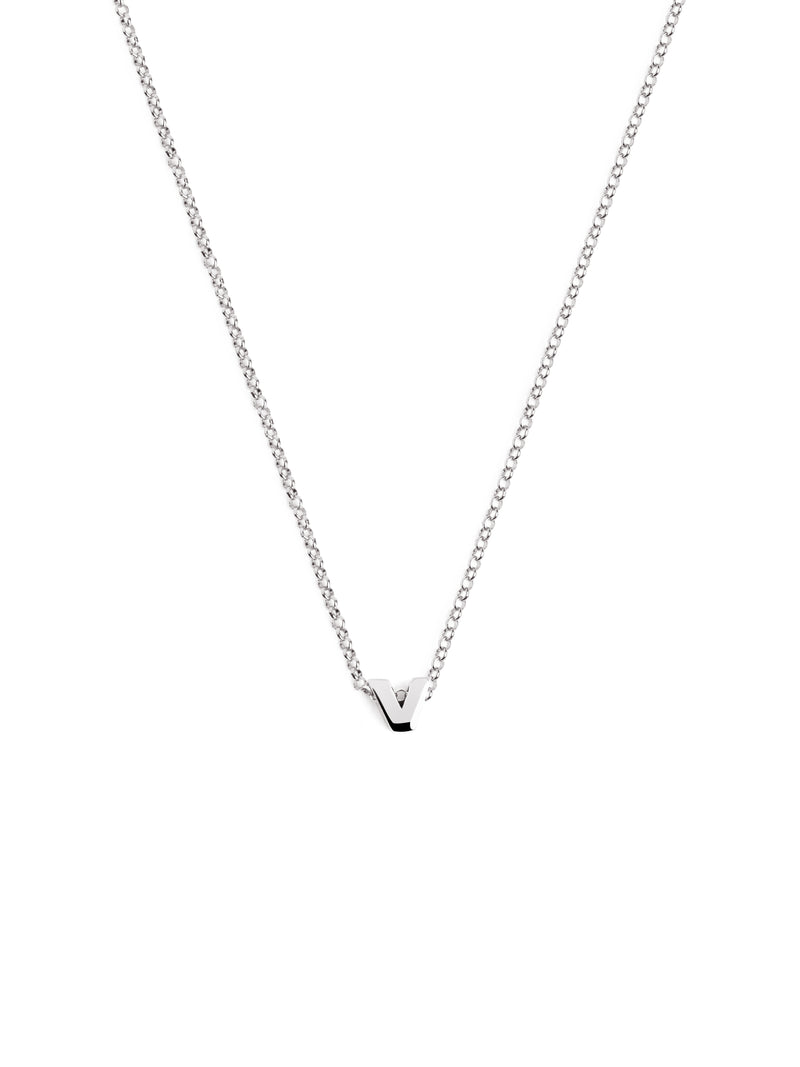 Collar Personalizado Inicial Letra Plata de Ley 925