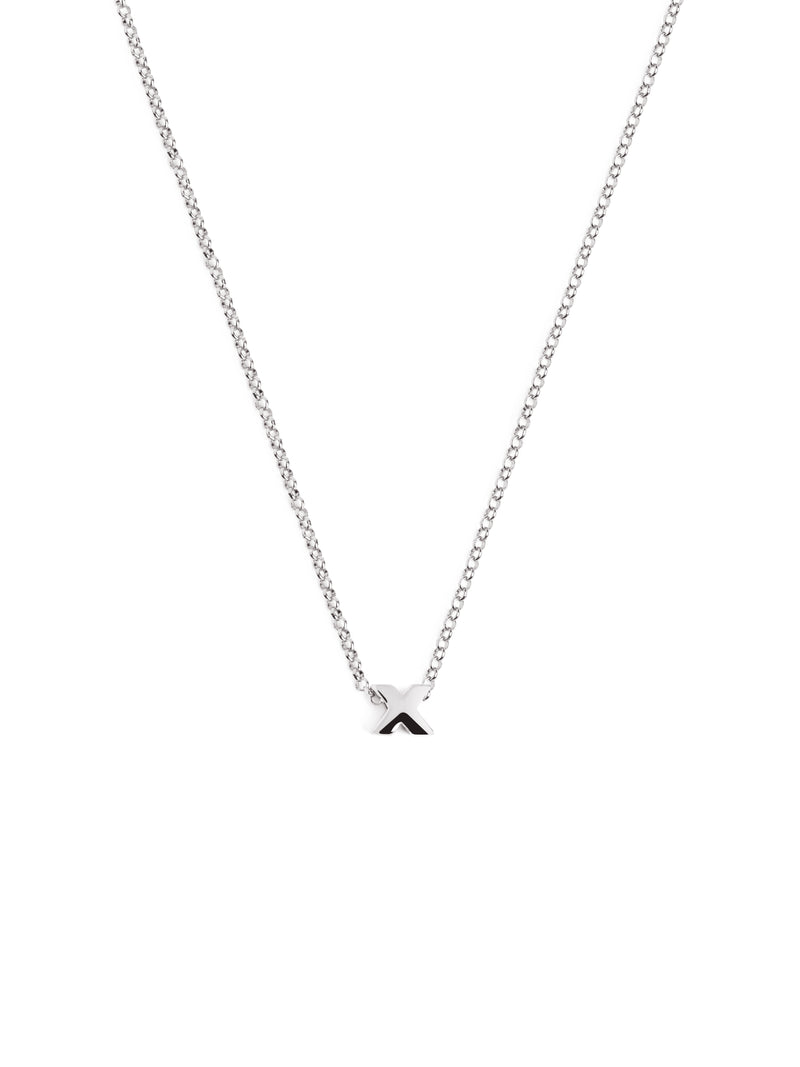Collar Personalizado Inicial Letra Plata de Ley 925