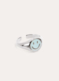 Smiley Sky Enamel Ring