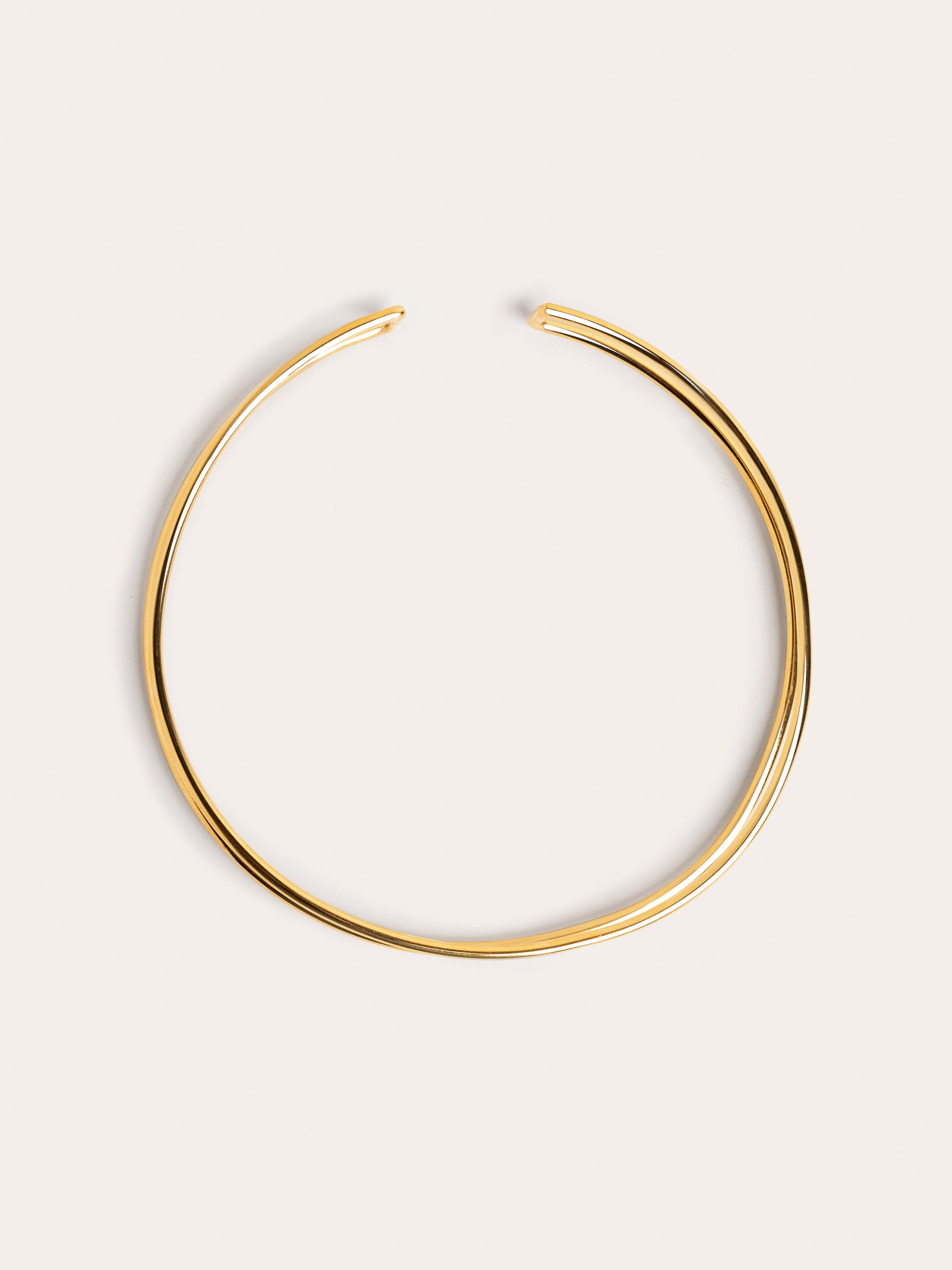 Choker Double Ring Oro