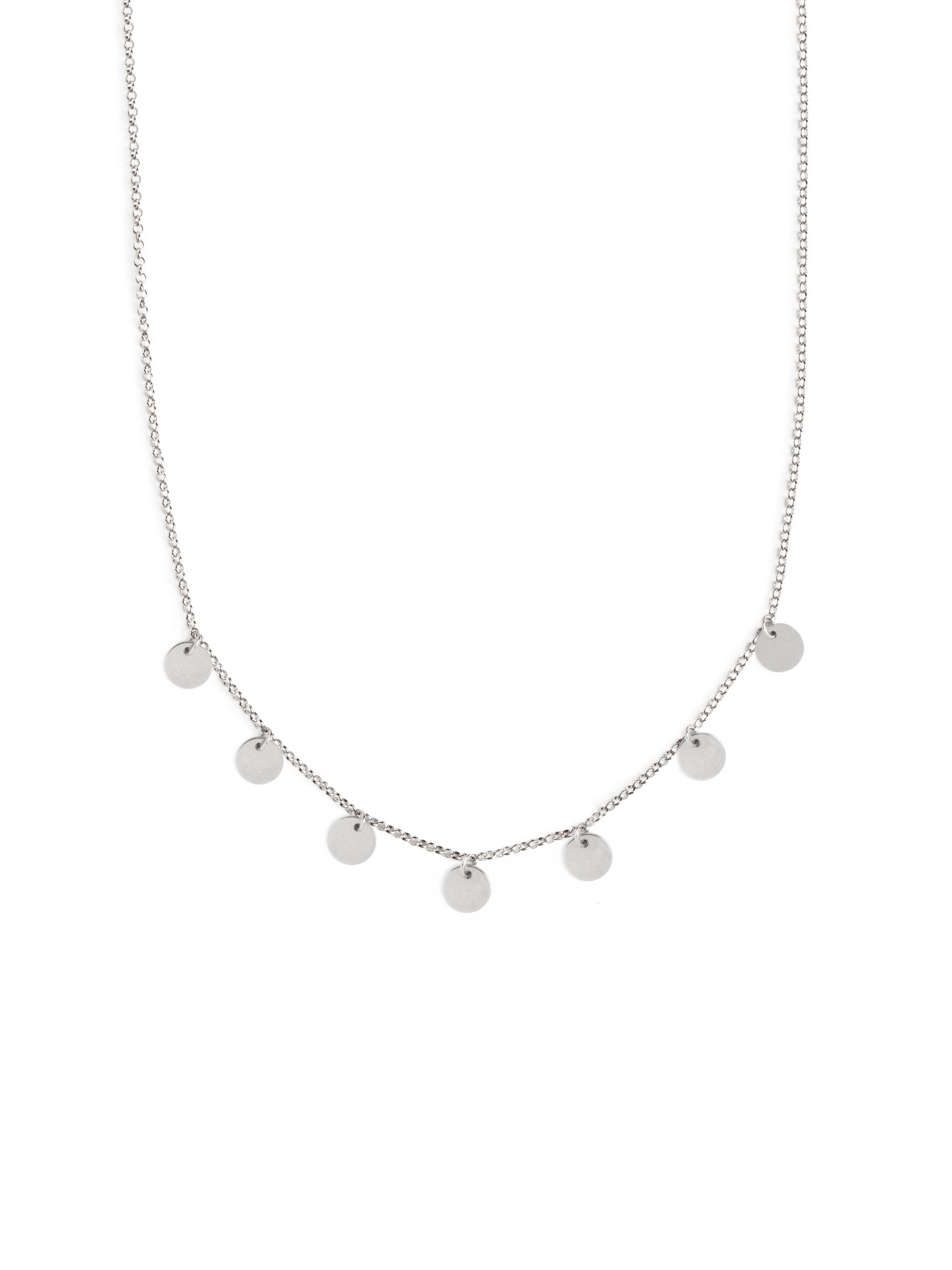 Collar Mini Moons Plata