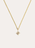 Collar Polar Star Plata Baño Oro