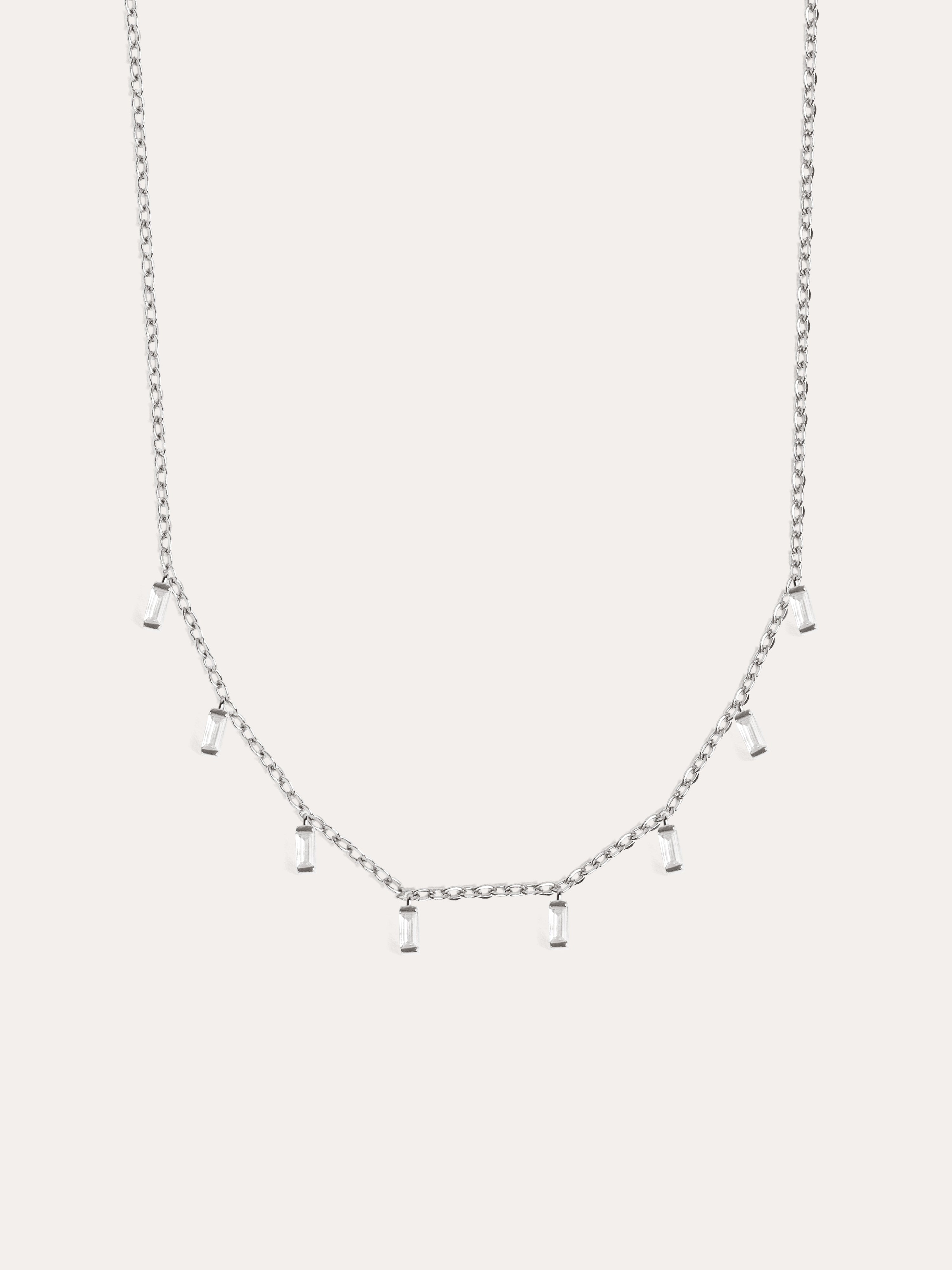 Sia Silver Necklace