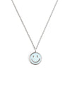 Smiley Sky Enamel Necklace